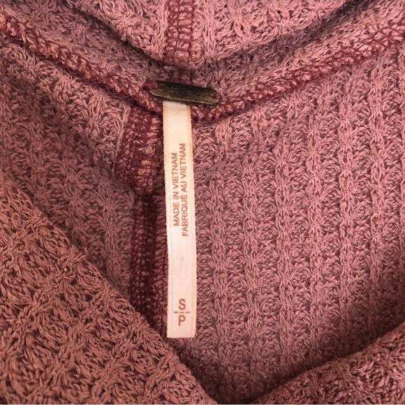Free People pink dolman sweater - Picture 7 of 11